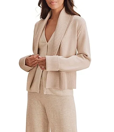 Aria Sweater Open Long Sleeve Jacket by Splendid