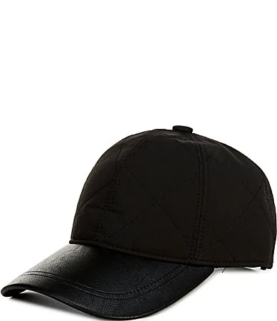 Quilted Baseball Cap by Murano