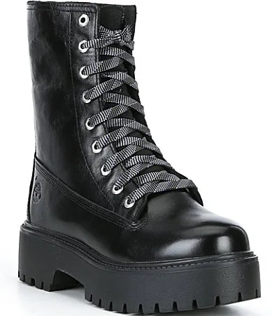 Stone Street Mid Lace Up Boots by Timberland