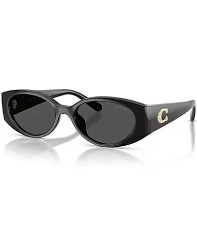 HC8462U 54mm Oval Sunglasses by Coach