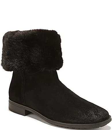 Katria Fur Suede Booties by Sam Edelman