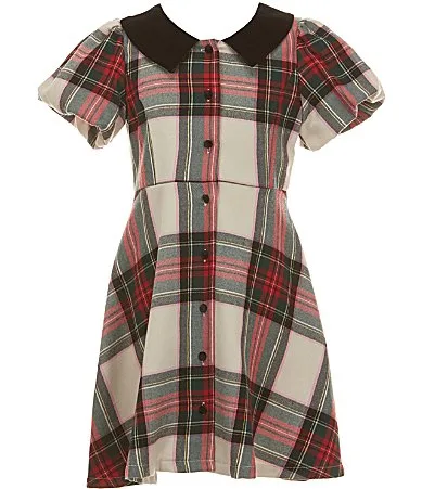 Velvet Collared Dress by Copper Key