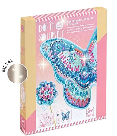 Like a Fairy DIY Magic Wand & Wings Craft Kit by Djeco