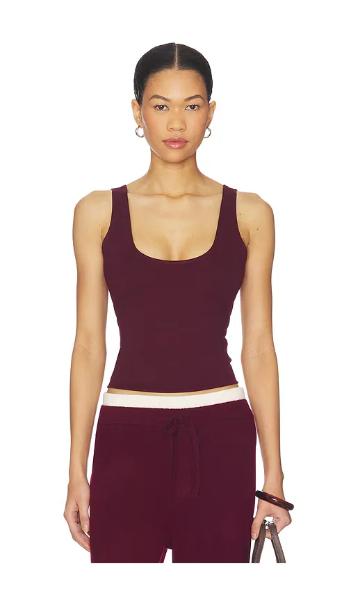 Inez Scoop Tank by Artless