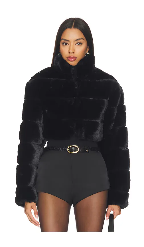 Sia Faux Fur Jacket by More to Come