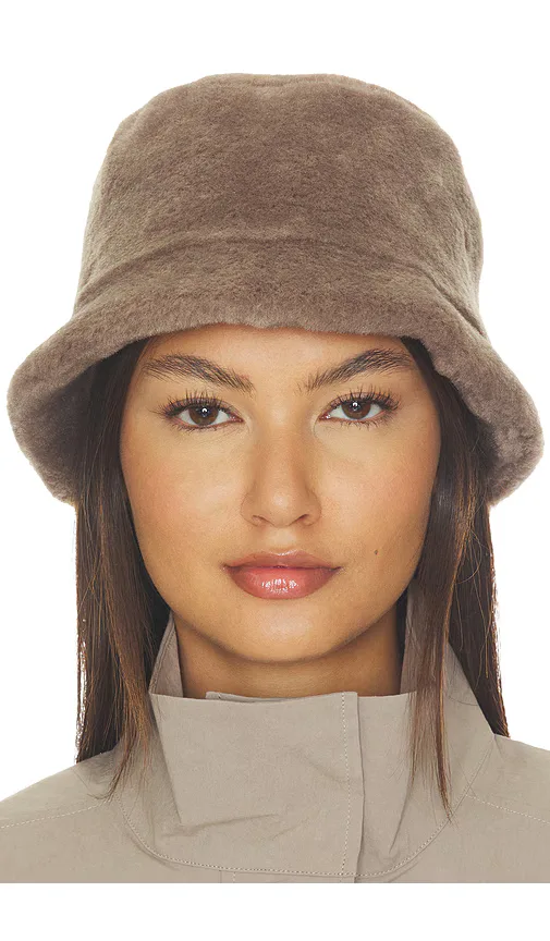 Ellie Faux Fur Hat by L'Academie