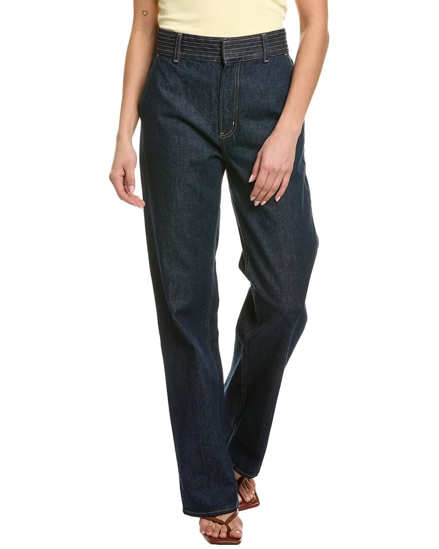 Denim Trapunto Rinse Jean by FRAME