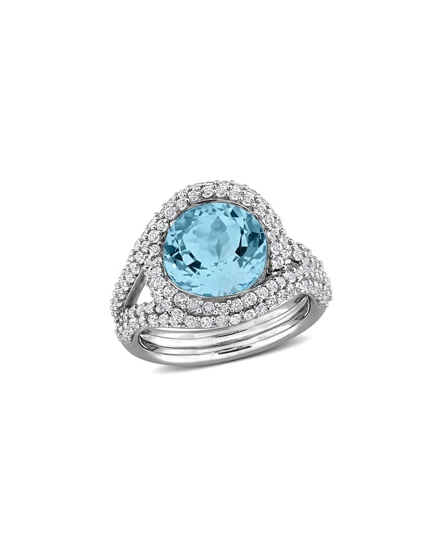 Silver 5.94 ct. tw. Sky Blue Topaz Ring by Rina Limor