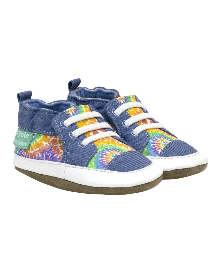 Crayola Rainbow Tie Dye Soft Sole by Robeez