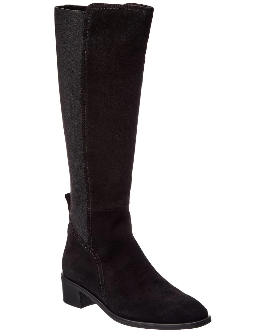 Rhegan Weatherproof Suede Knee-High Boot by Aquatalia
