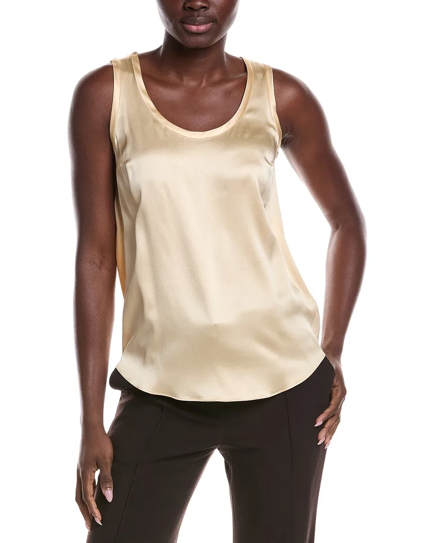 Silk-Blend Tank by Brunello Cucinelli