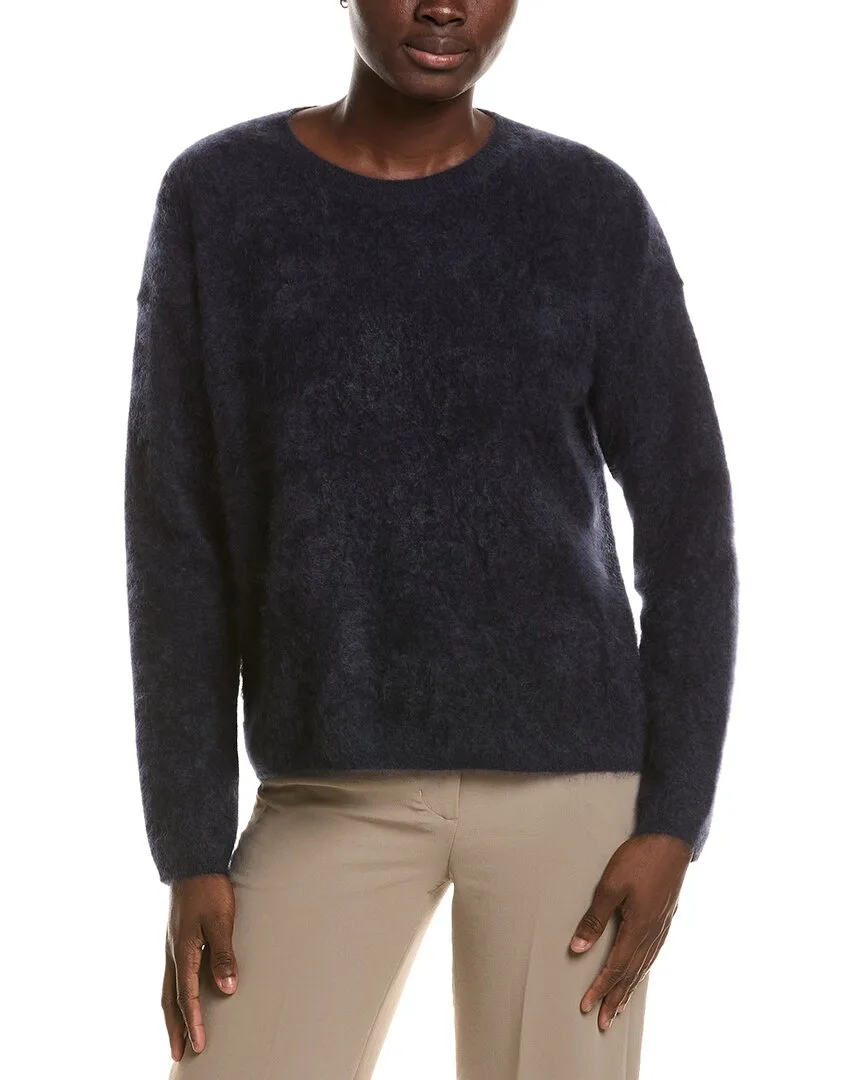 Crewneck 100% Cashmere Sweater by Eileen Fisher