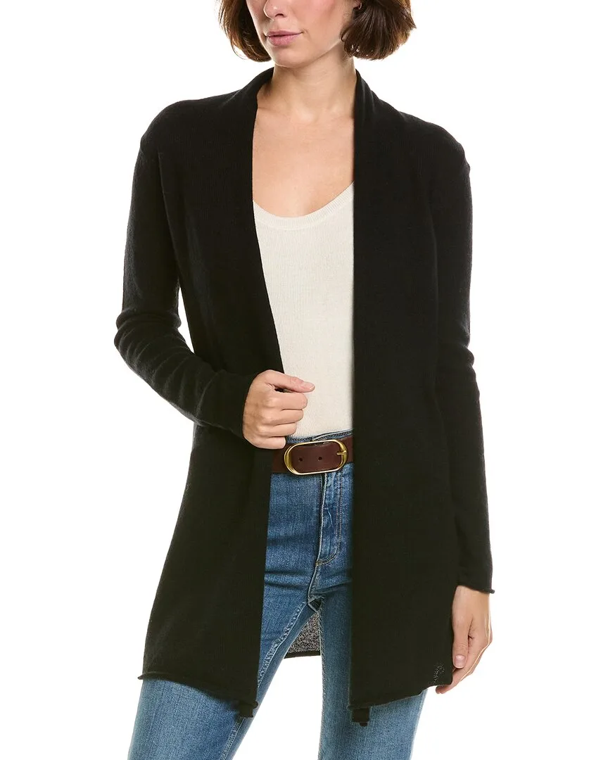 100% Cashmere Flyaway Cardigan by Incashmere