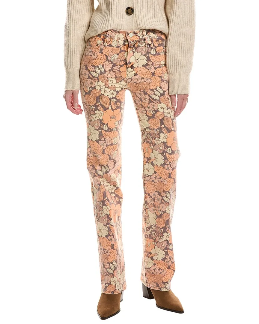 The Kick It Orange Blossom Jean by MOTHER