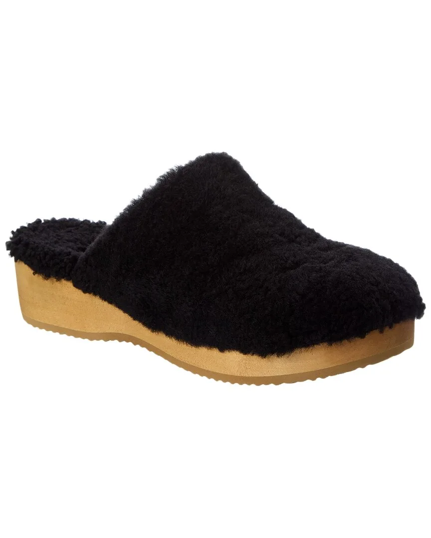 Shearling Clog by Eileen Fisher