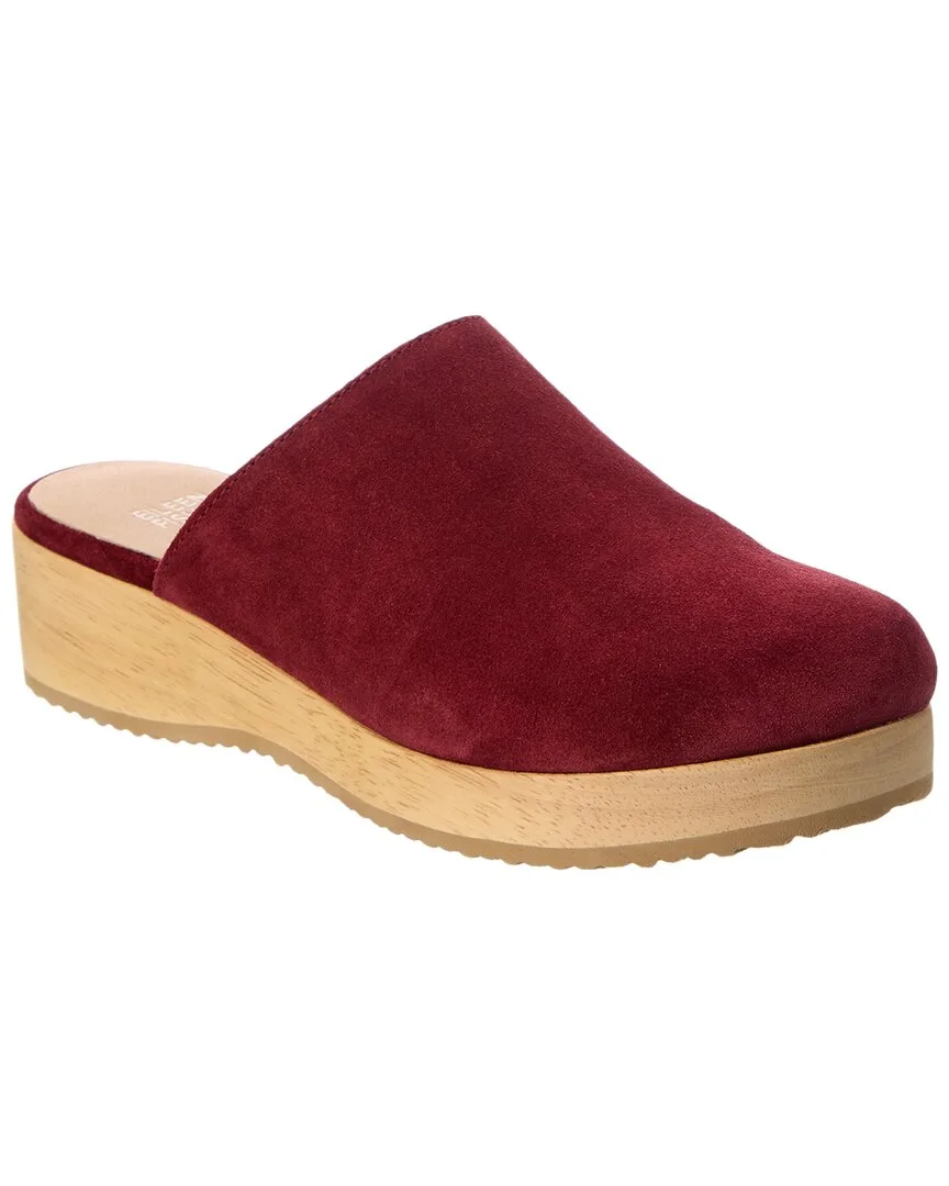 Suede Clog by Eileen Fisher