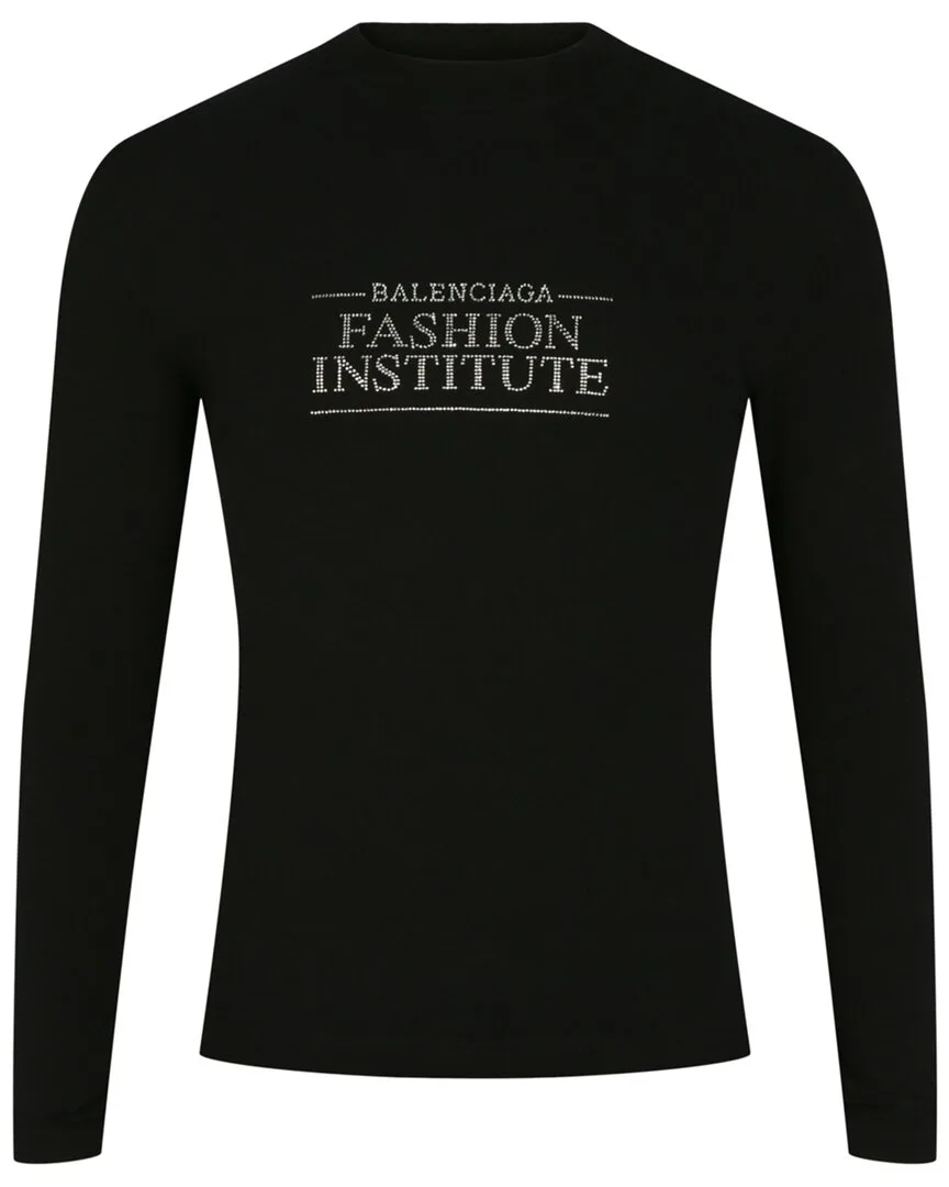 Fashion Institute Crystal-Embellished Shirt by Balenciaga