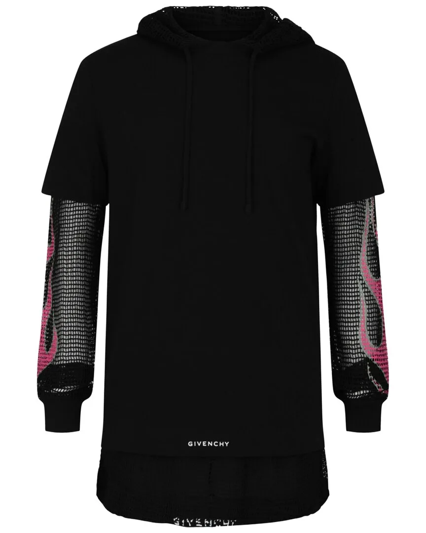 Overlapped Hooded T-Shirt by GIVENCHY