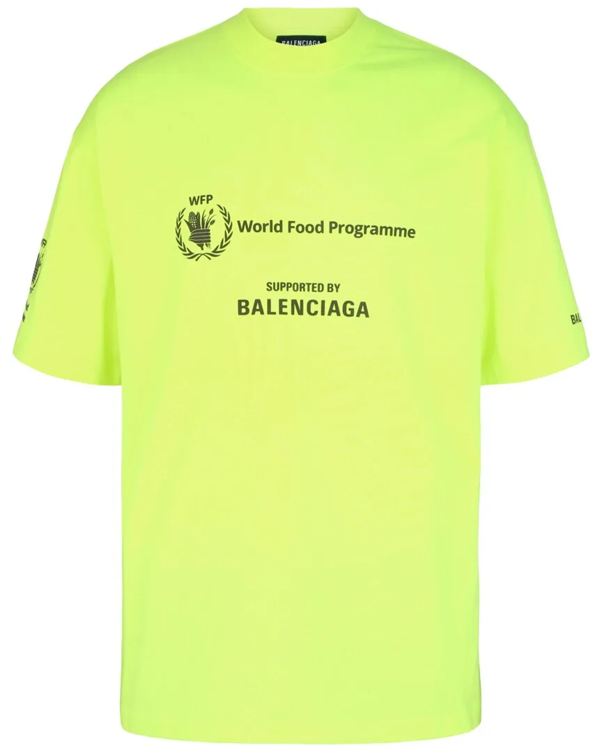Balenciaga x World Food Programme (wfp) Medium Fit T-Shirt by Balenciaga