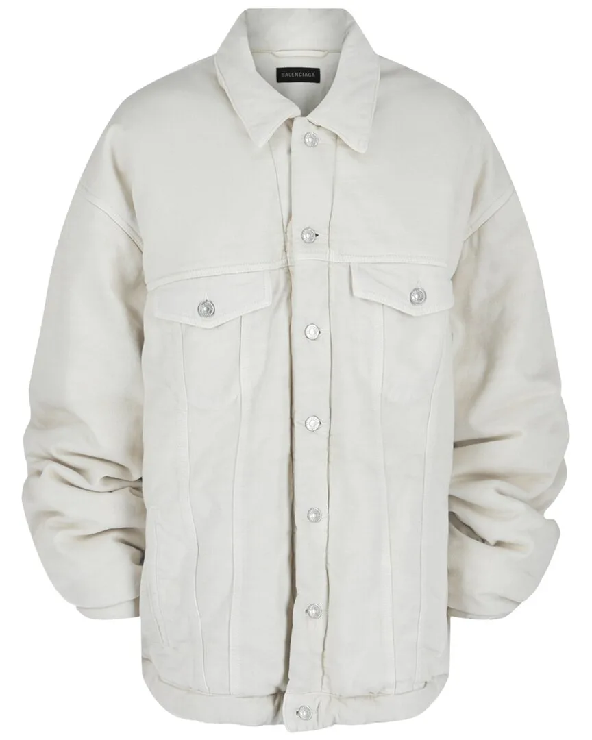 Padded Denim Jacket by Balenciaga