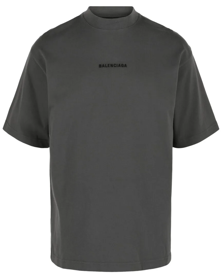 Embroidered Logo T-Shirt by Balenciaga