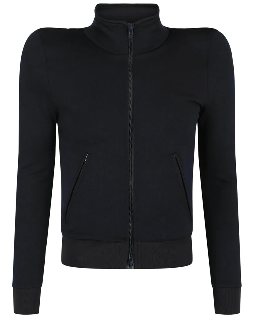Exaggerated Power Shoulder Tracksuit Jacket by Balenciaga
