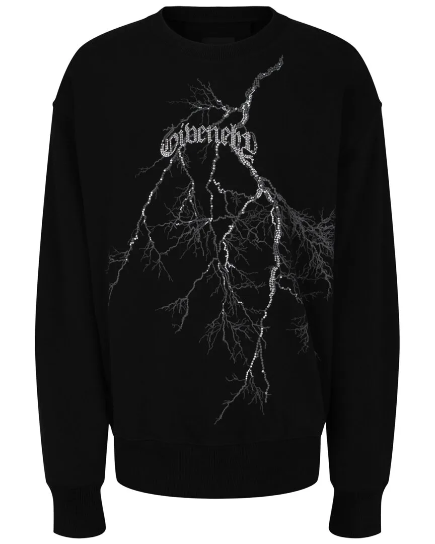 Lightning Bolt Crewneck Sweatshirt by GIVENCHY