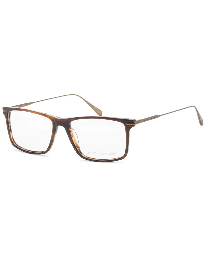 V403560bro 56Mm Optical Frames by John Varvatos