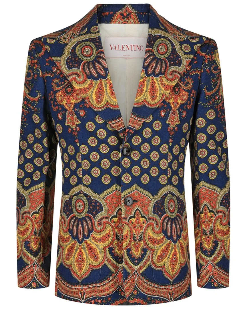 Voyage Imaginaire Single Breasted Blazer by Valentino