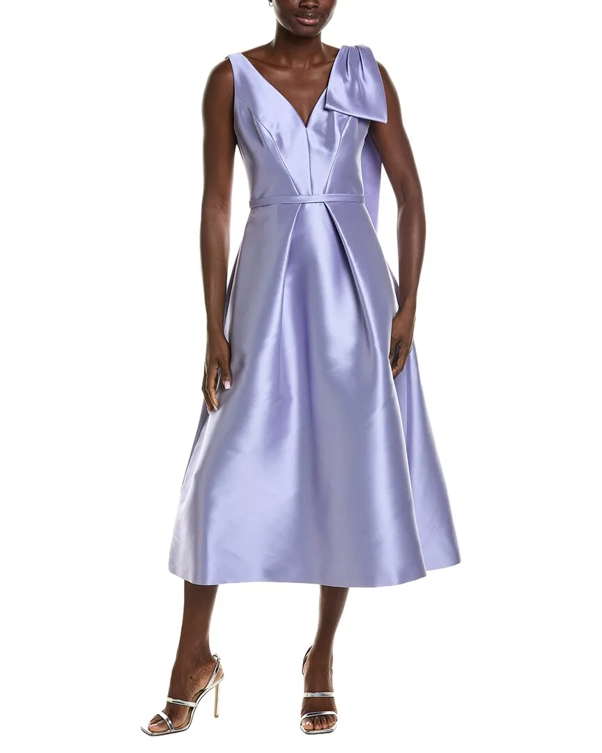 Faille Tea Length Gown by Theia