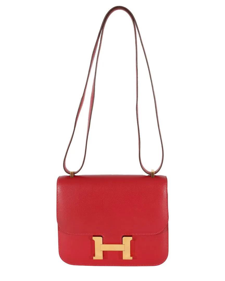 Red Swift Constance 18 Ghw (authentic Pre-Loved) by Herms