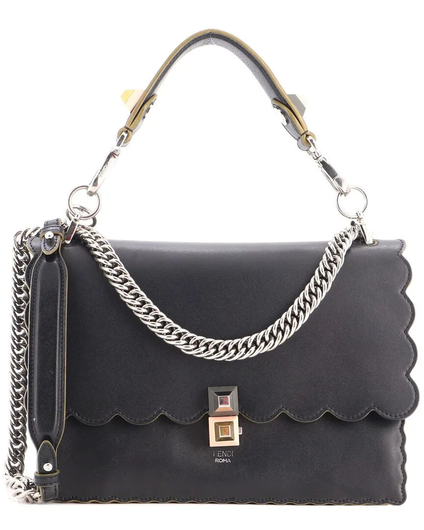 Sheep Leather Kan I Bag Medium (authentic Pre-Loved) by FENDI