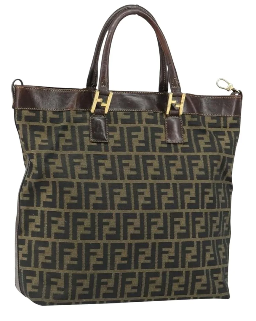 Canvas Zip Tote (authentic Pre-Loved) by FENDI