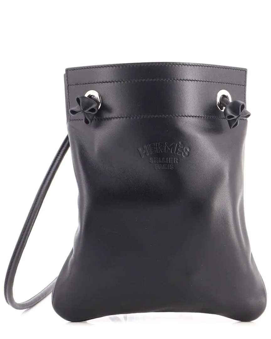 Lambskin & Swift Aline Bag Milo Mini (authentic Pre-Loved) by Herms