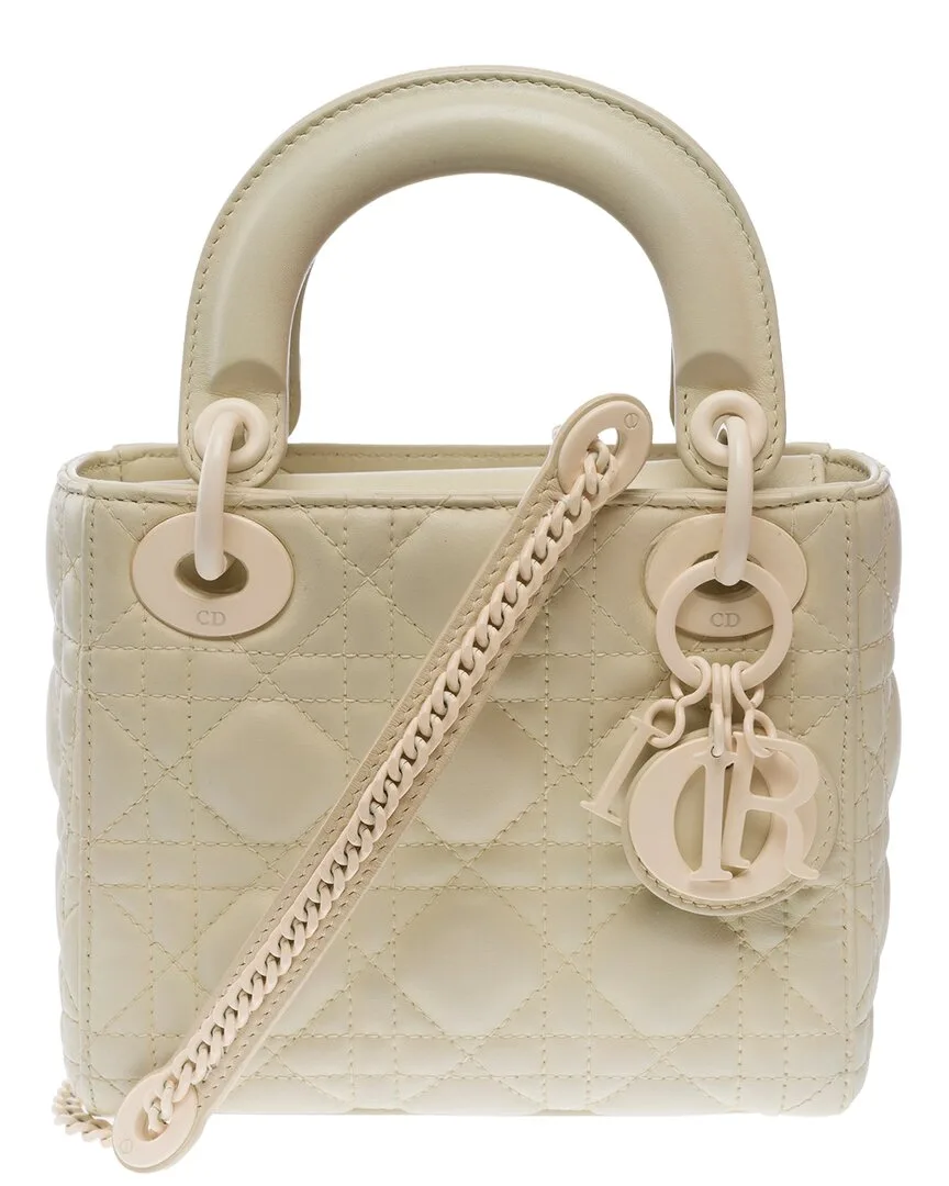 Lambskin Leather Lady Handbag (authentic Pre-Loved) by Dior