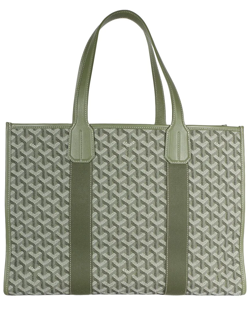 Goyardine Canvas Villette Tote (authentic Pre-Loved) by Goyard