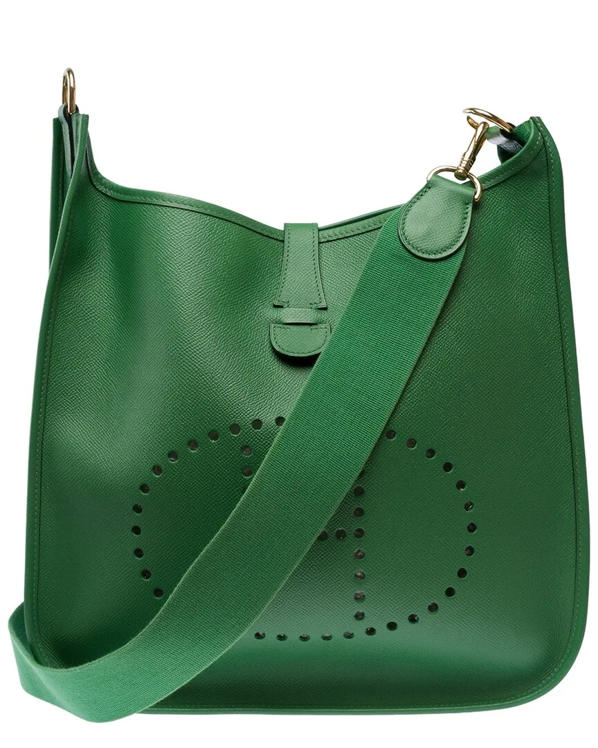 Epsom Leather Evelyne Crossbody (authentic Pre-Loved) by Herms