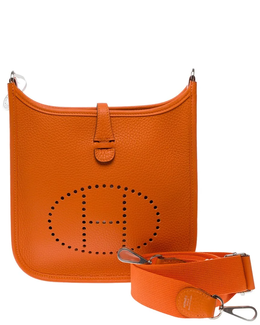 Taurillon Leather Evelyne Crossbody (authentic Pre-Loved) by Herms