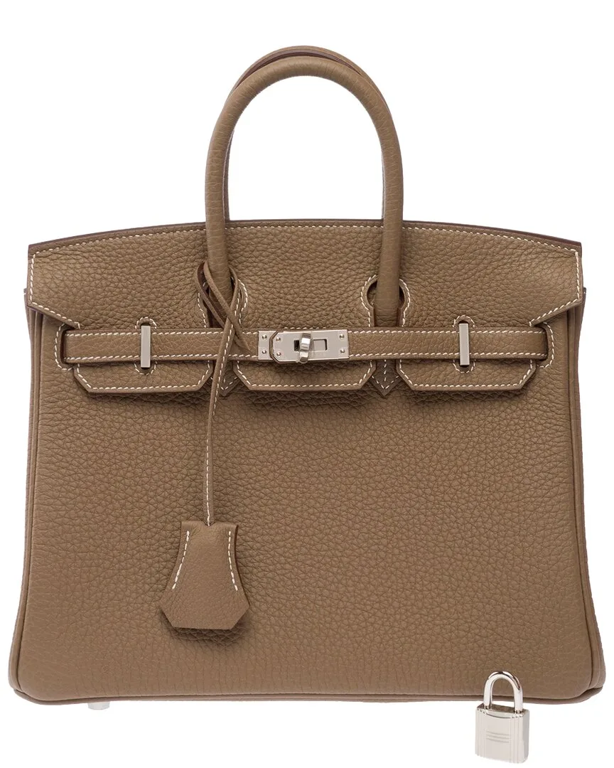 Grey Togo Leather Birkin 25 (authentic Pre-Loved) by Herms