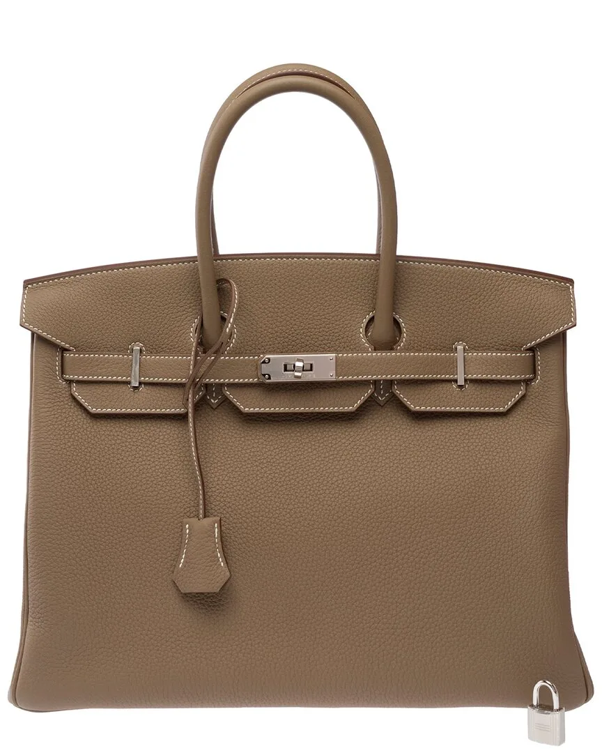 Grey Togo Leather Birkin 35 (authentic Pre-Loved) by Herms