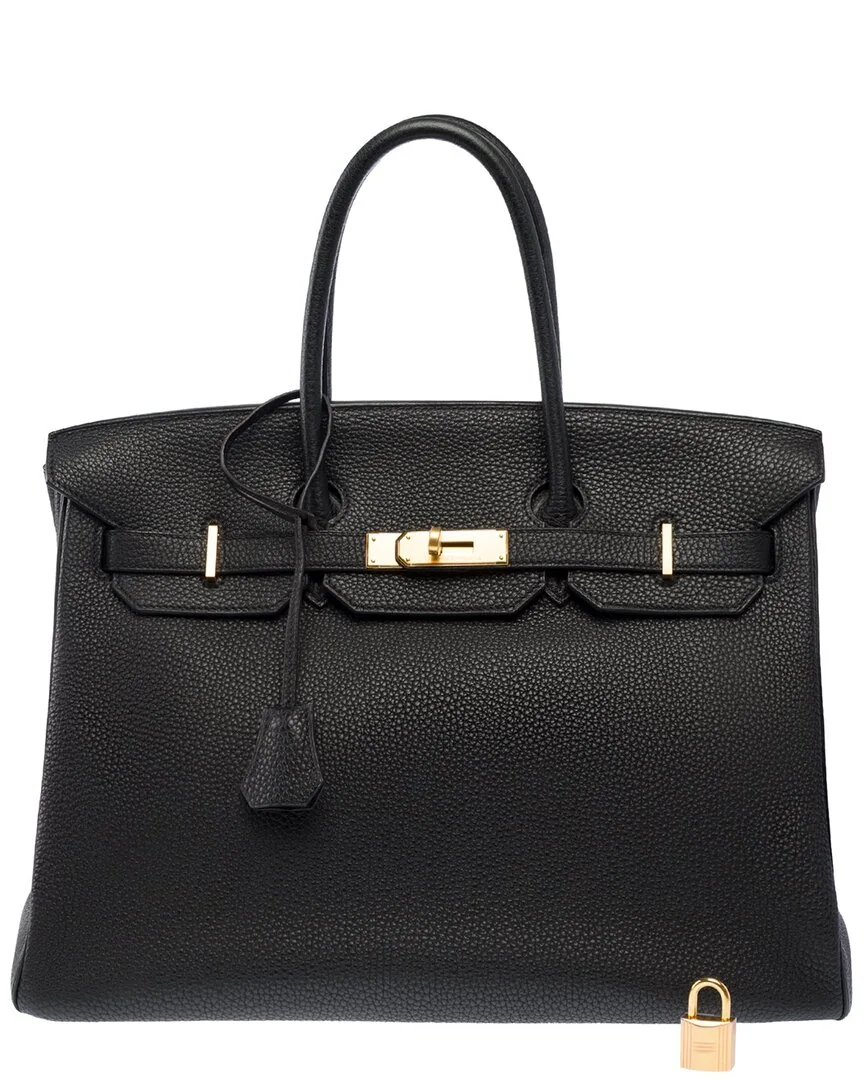 Black Togo Leather Birkin 35 (authentic Pre-Loved) by Herms
