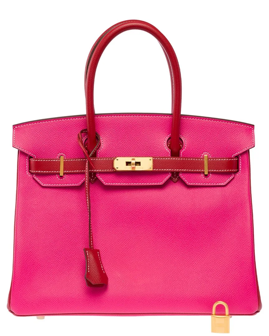 Pink Epsom Leather Birkin 30 (authentic Pre-Loved) by Herms