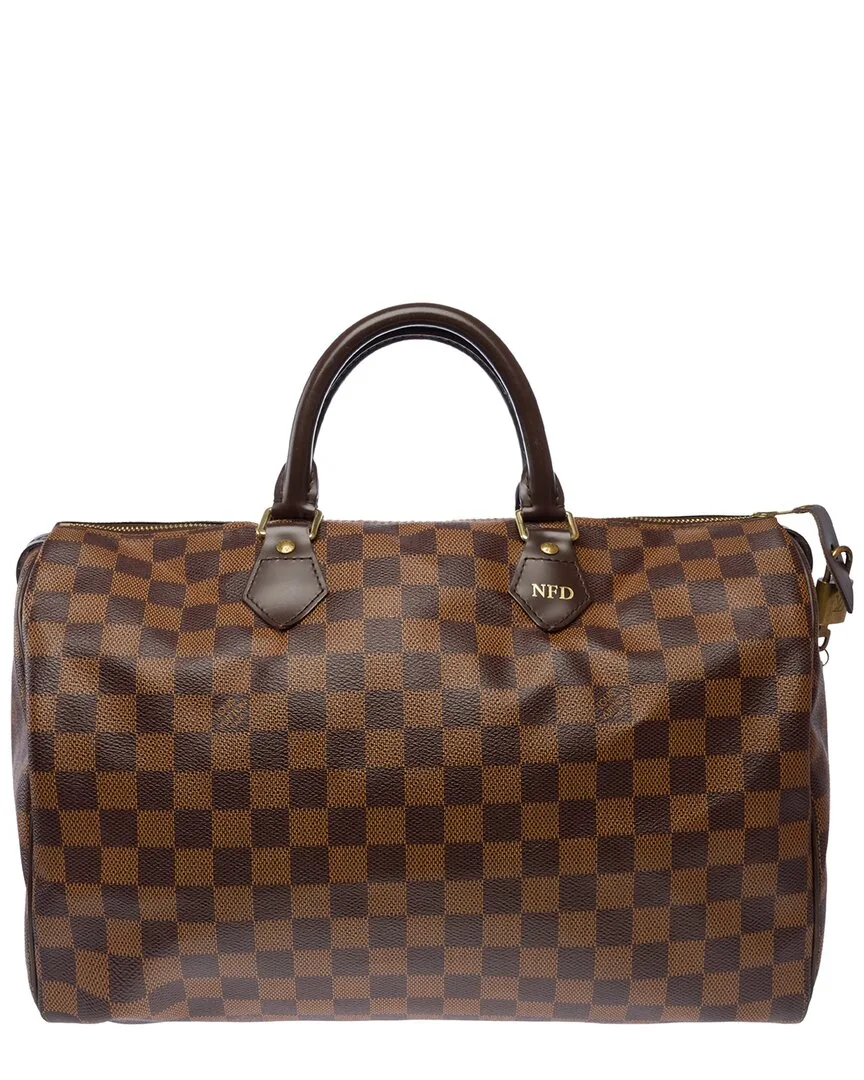 Brown Canvas Speedy (authentic Pre-Loved) by Louis Vuitton