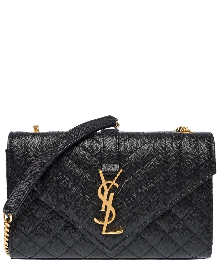 Black Canvas Shoulder Bag (authentic Pre-Loved) by Saint Laurent