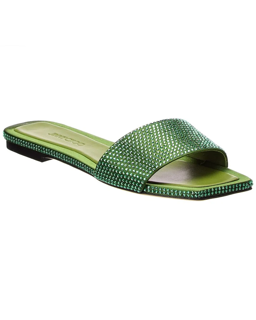 Clovis Satin Sandal by Jimmy Choo