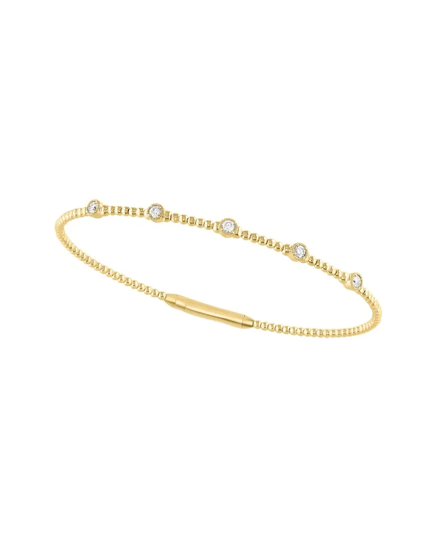 14K 0.24 ct. tw. Diamond Bracelet by Effy Fine Jewelry