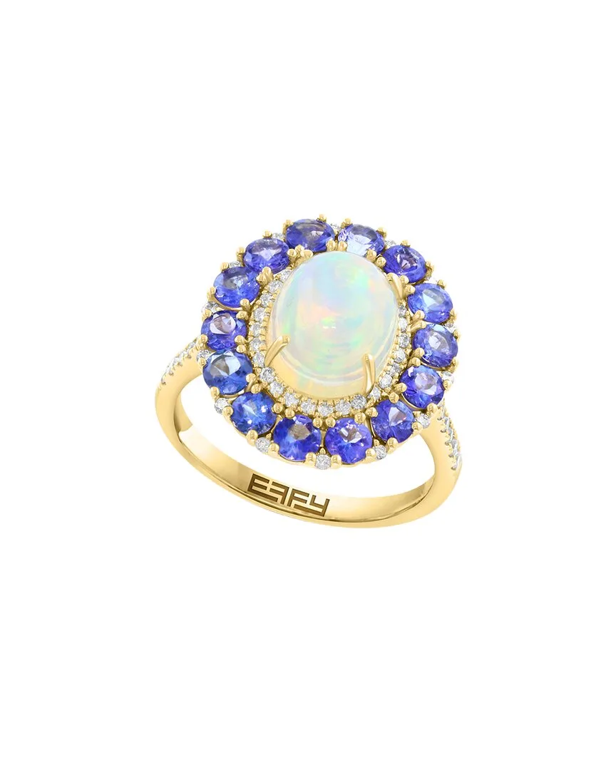14K 3.91 ct. tw. Diamond & Gemstone Ring by Effy Fine Jewelry