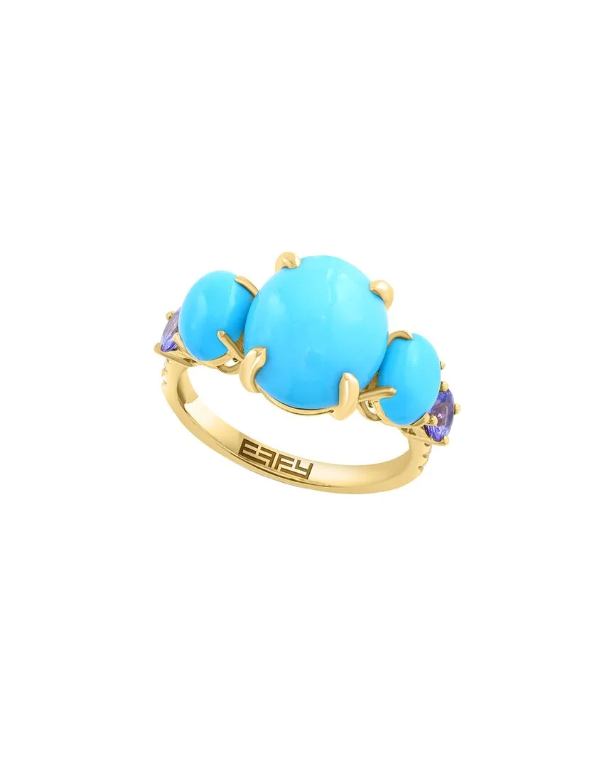 14K 6.32 ct. tw. Diamond & Gemstone Ring by Effy Fine Jewelry