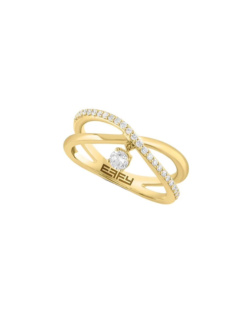 14K 0.29 ct. tw. Lab-Grown Diamond Ring by Effy Fine Jewelry