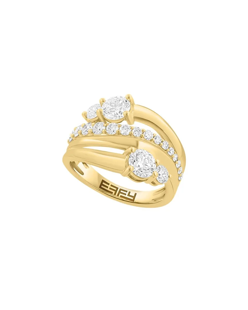 14K 1.75 ct. tw. Lab-Grown Diamond Ring by Effy Fine Jewelry